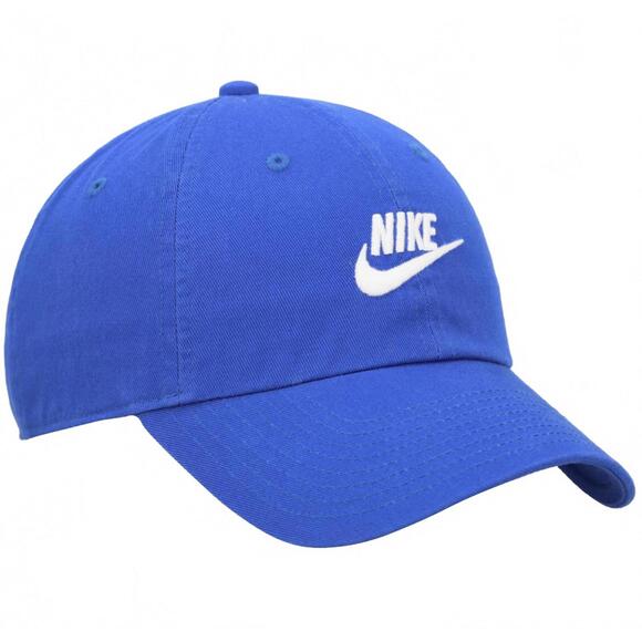 Men's Nike Royal Futura Wash Club Adjustable Hat Royal M/L - Picture 3 of 5